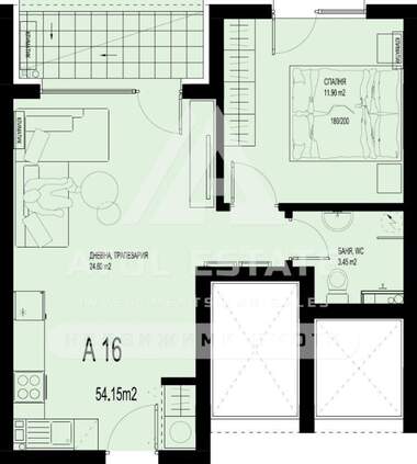 Verkauf - Wohnung in Hristo Smirnenski,  Plowdiw