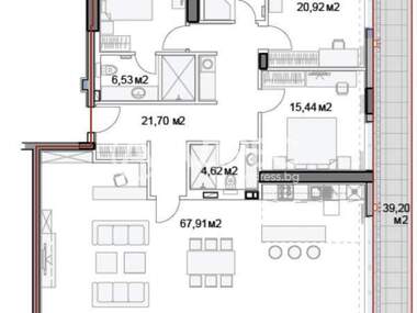 Vânzare - Apartament în Slănceev den,  Varna