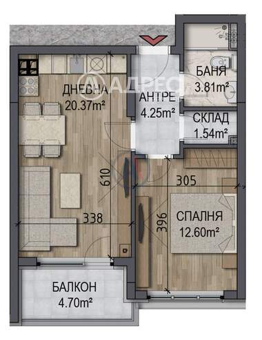 Vânzare - Apartament în Ovcea Kupel,  Sofia