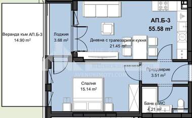 Продажба - Апартамент в Христо Смирненски,  Пловдив