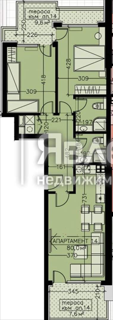 Продажба - Апартамент в Манастирски ливади-Изток,  София