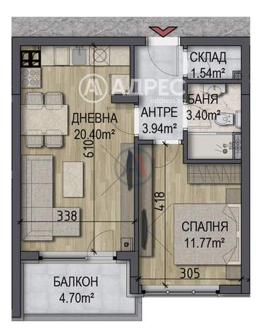 Vânzare - Apartament în Ovcea Kupel,  Sofia