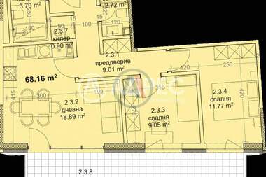 Verkauf - Wohnung in Mladost 1,  Warna