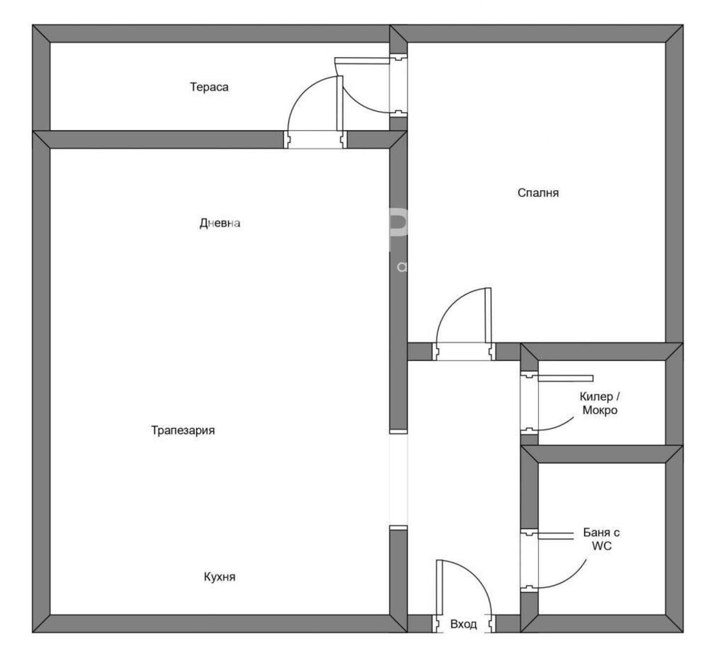 İki odalı Apartman olarak Krasna poliana-2, Sofia – fotoğraf 4