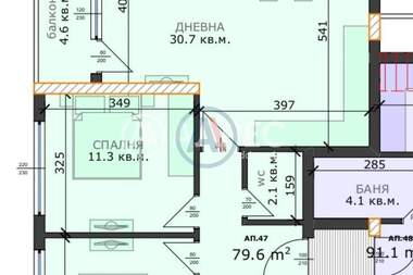 Vânzare - Apartament în Văzrajdane 3,  Varna