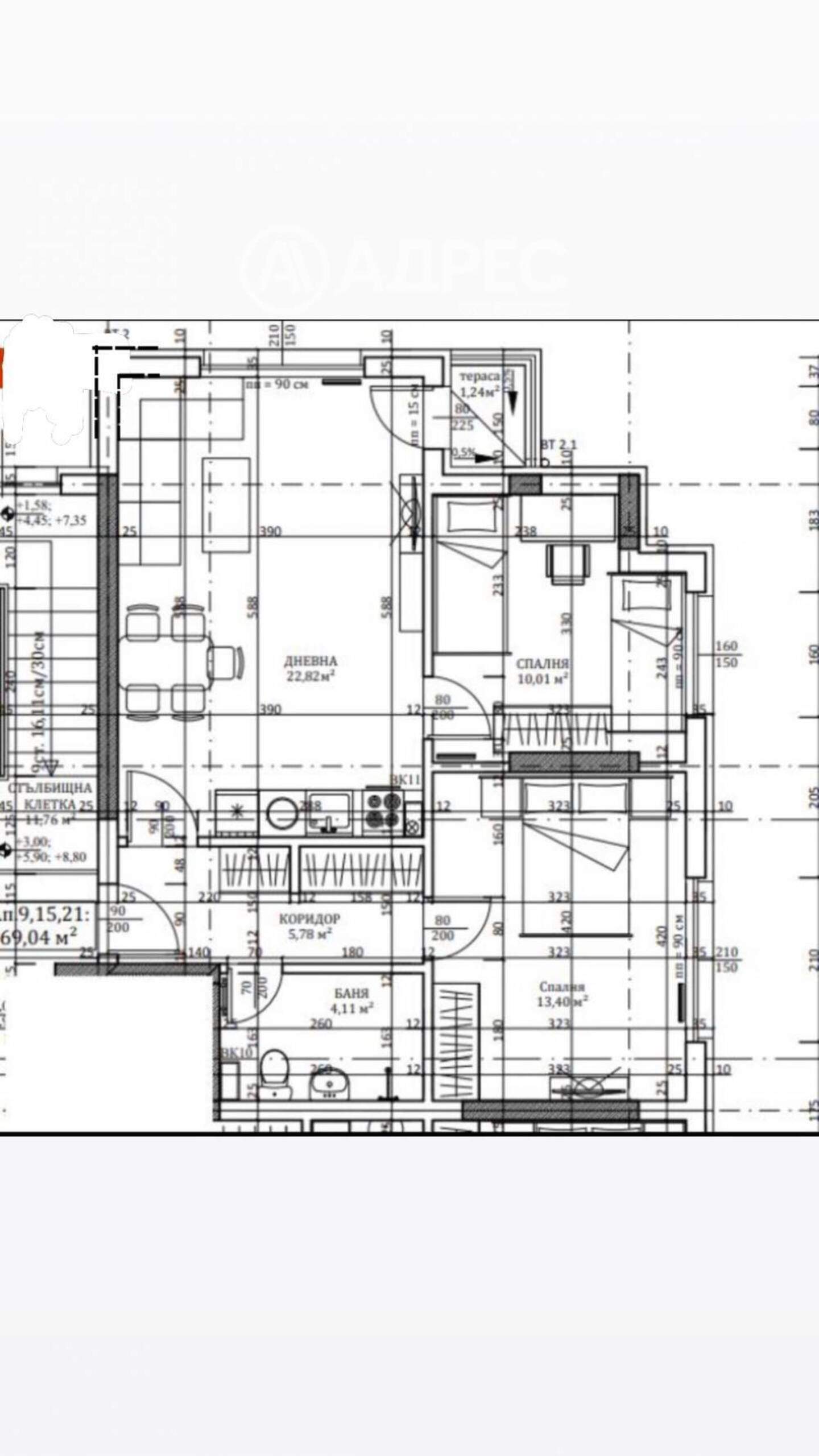 Cu trei camere Apartament în Nadejda 4, Sofia – fotografia 4