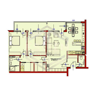 Verkauf - Wohnung in Drujba 1,  Ruse