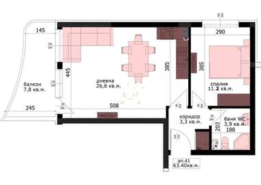 Verkauf - Wohnung in Wazrajdane 2,  Warna