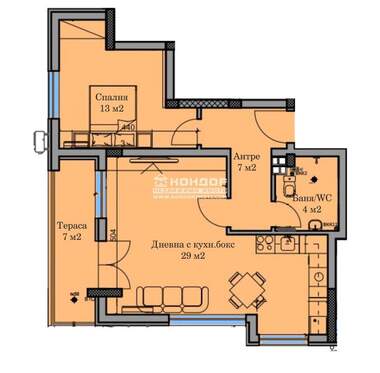 For sale - Apartment in Hristo Smirnenski,  Plovdiv