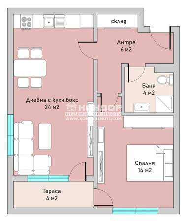 Продажба - Апартамент в Тракия,  Пловдив