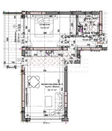 Satış - Apartman olarak Mladost 1,  Varna