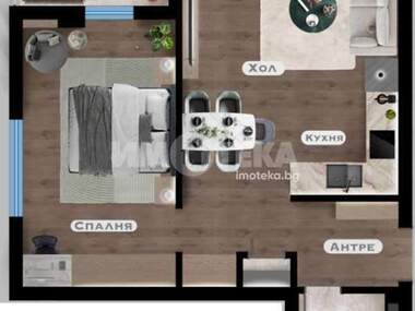 For sale - Apartment in Gorubliane,  Sofia