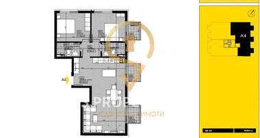 Verkauf - Wohnung in Briz,  Warna