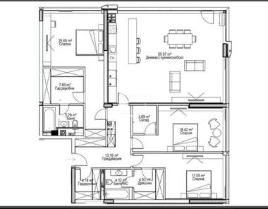For sale - Apartment in Boiana,  Sofia