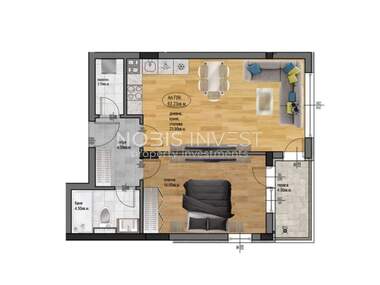 For sale - Apartment in Ostromila,  Plovdiv