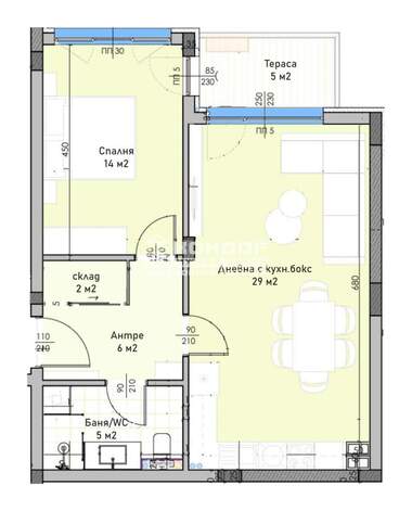Vânzare - Apartament în Ostromila,  Plovdiv