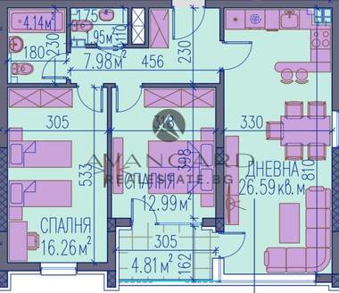 For sale - Apartment in Center,  Plovdiv