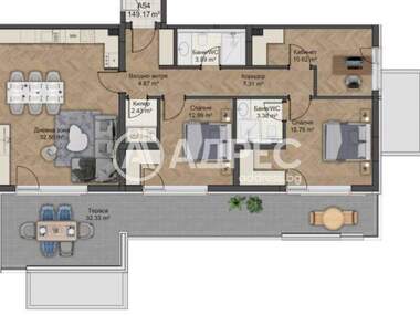 Vânzare - Apartament în Ostromila,  Plovdiv