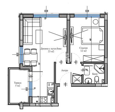 For sale - Apartment in Hristo Smirnenski,  Plovdiv