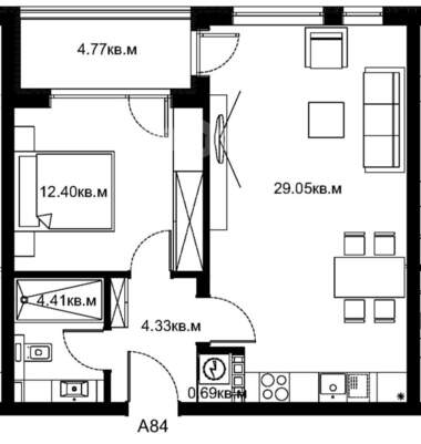 Verkauf - Wohnung in Izgrew,  Warna