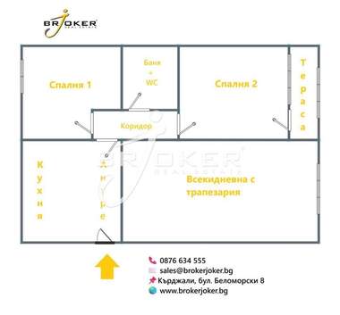 Vânzare - Apartament în Văzrojdenți,  Kărdjali