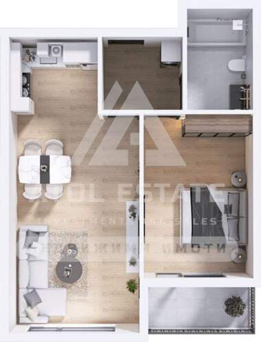 Vânzare - Apartament în Hristo Smirnenski,  Plovdiv
