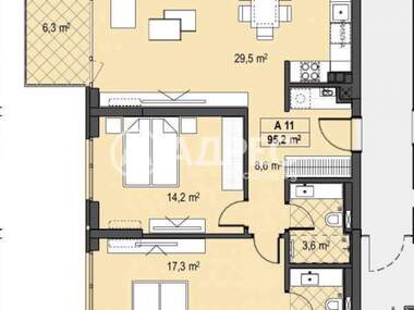 Vânzare - Apartament în Boiana,  Sofia