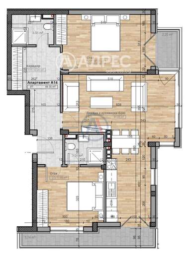 Satış - Apartman olarak Manastirski livadi-Iztok,  Sofia