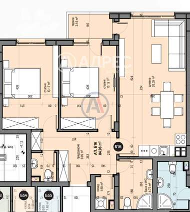 Verkauf - Wohnung in Lülin-5,  Sovia