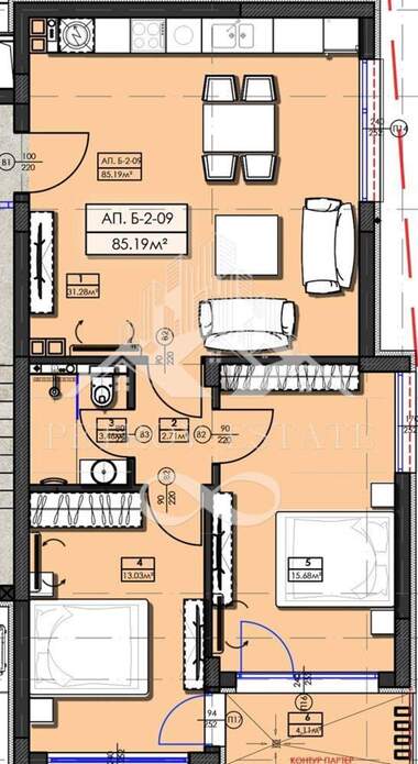 For sale - Apartment in Velingrad,  Pazardjik