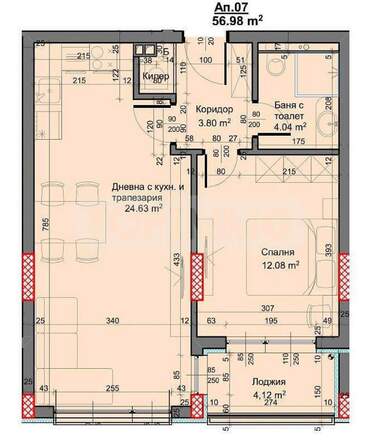 Vânzare - Apartament în Pceelina,  Varna