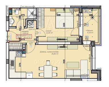 Vânzare - Apartament în Opălceenski,  Stara Zagora