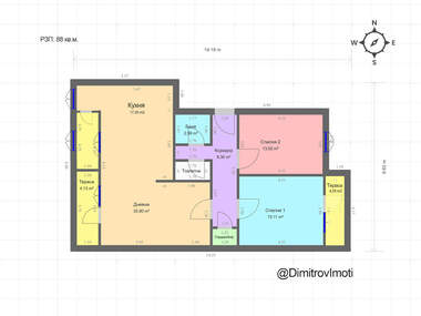 Verkauf - Wohnung in Nowi Pazar,  Schumen