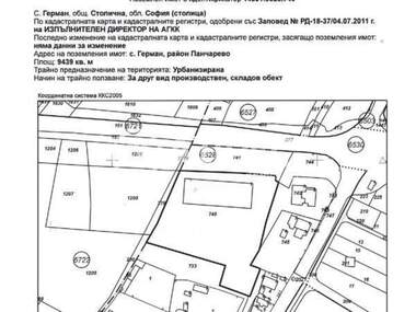 Vânzare - Teren de construcții în German,  Sofia