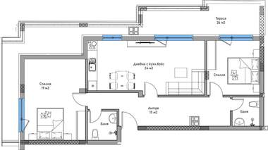 For sale - Apartment in Vastanicheski,  Plovdiv