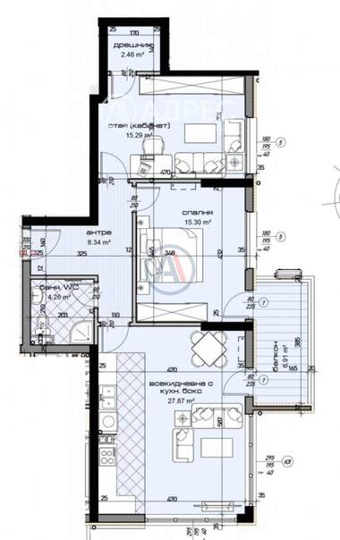 Verkauf - Wohnung in Mladost 1,  Warna