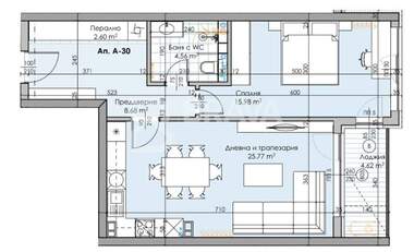 Verkauf - Wohnung in Karschiaka,  Plowdiw
