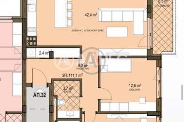 For sale - Apartment in Ovcha Kupel 2,  Sofia