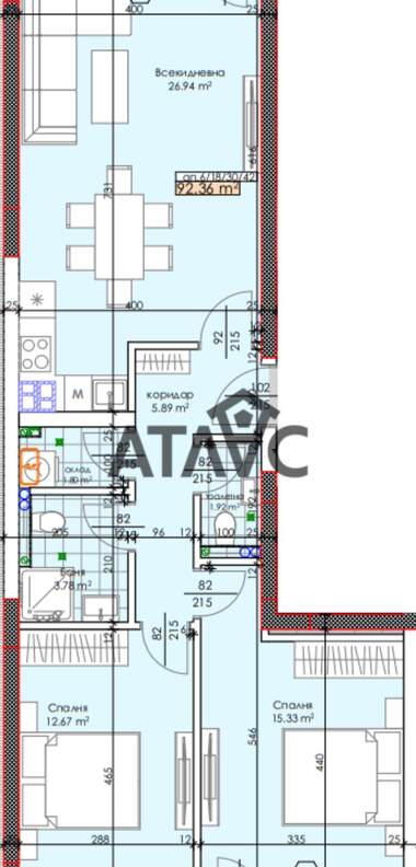 Verkauf - Wohnung in Trakia,  Plowdiw