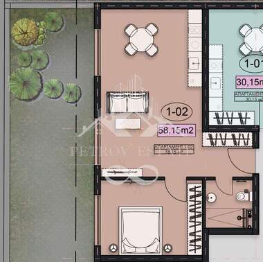 Satış - Apartman olarak Velingrad,  Pazarcik