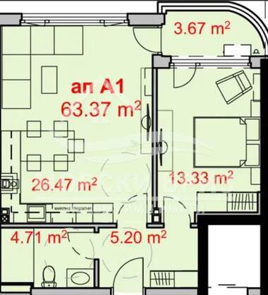 Продажба - Апартамент в Изгрев,  Бургас