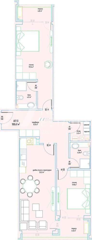 For sale - Apartment in Malinova Dolina,  Sofia