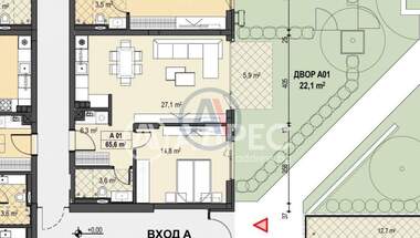 Vânzare - Apartament în Boiana,  Sofia