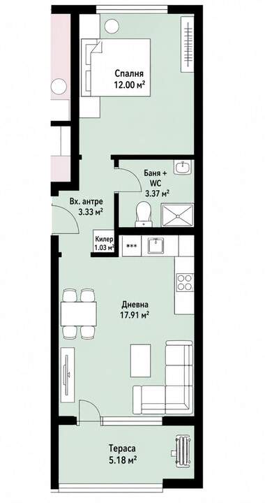 Vânzare - Apartament în Belomorski,  Plovdiv