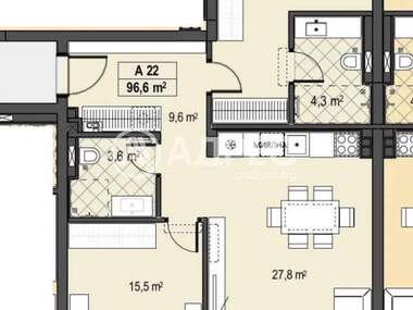Vânzare - Apartament în Boiana,  Sofia