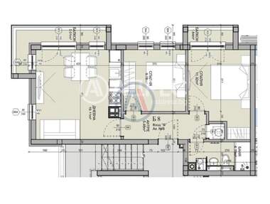 Satış - Apartman olarak Manastirski livadi-Iztok,  Sofia
