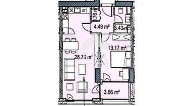 For sale - Apartment in Drujba-1,  Sofia