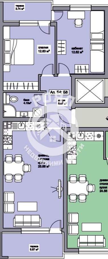 For sale - Apartment in Proslav,  Plovdiv