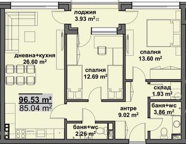 Vânzare - Apartament în Madika,  Burgas