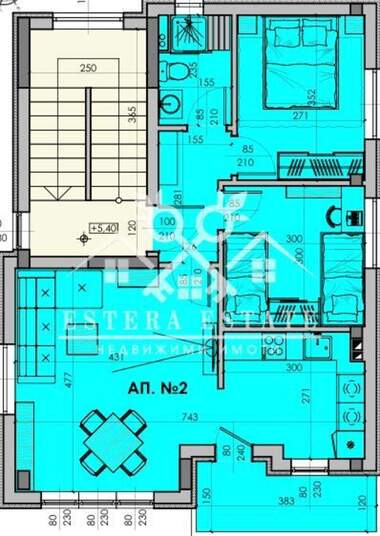 For sale - Apartment in Bolnicata,  Shumen